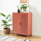 Sideboard - Metal - Terracotta