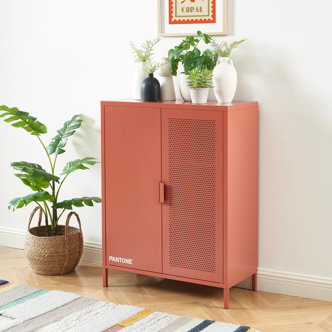 Sideboard - Metal - Terracotta
