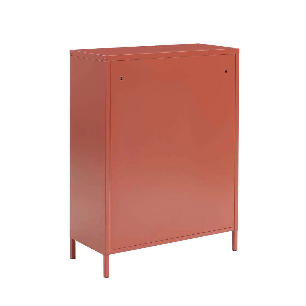 Sideboard - Metal - Terracotta