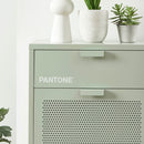 Meuble À Chaussures - Métal - Vert Amande