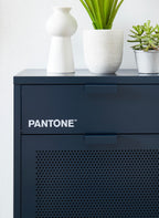 Shoe Cabinet - Metal - Midnight Blue