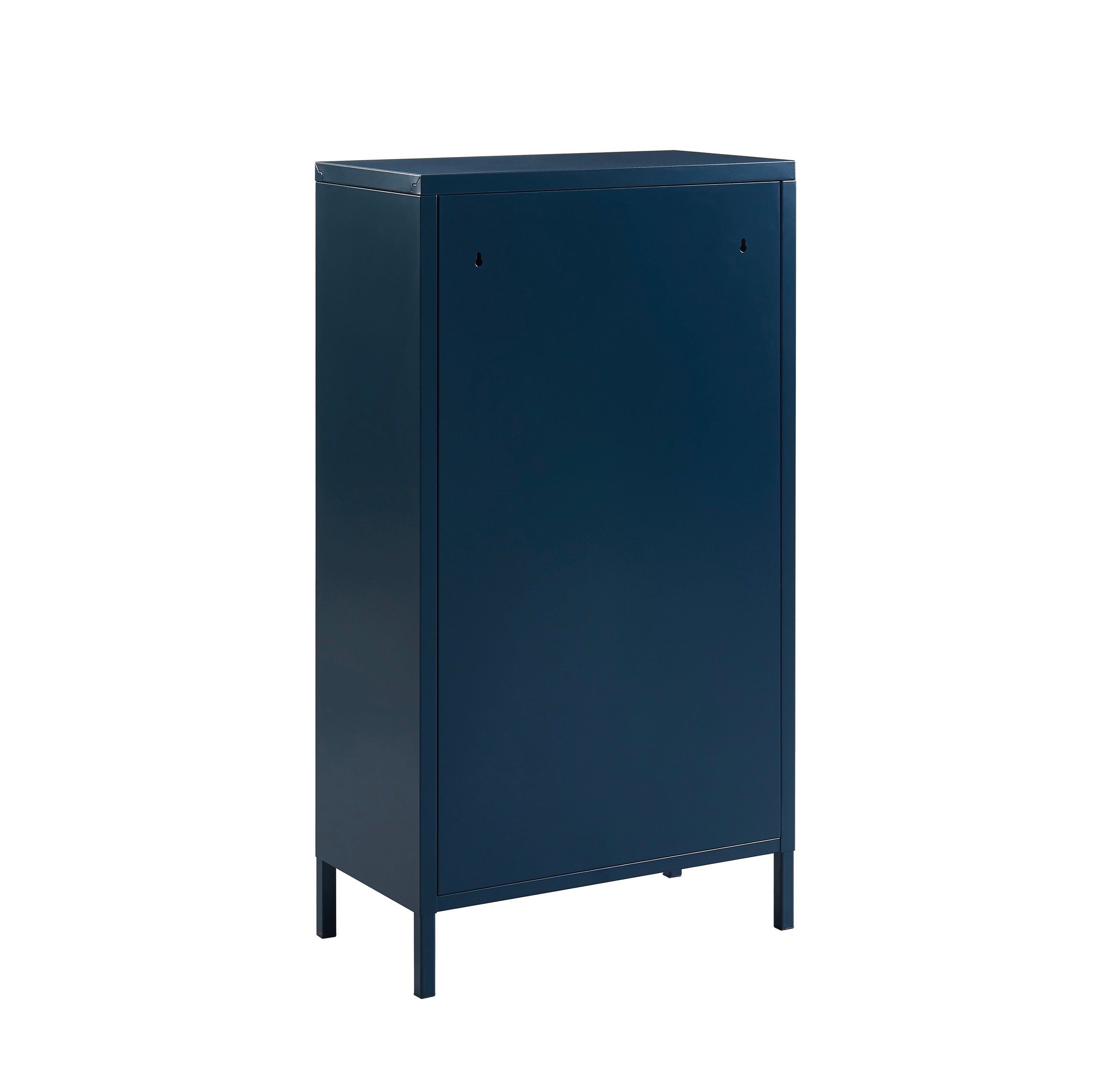 Shoe Cabinet - Metal - Midnight Blue