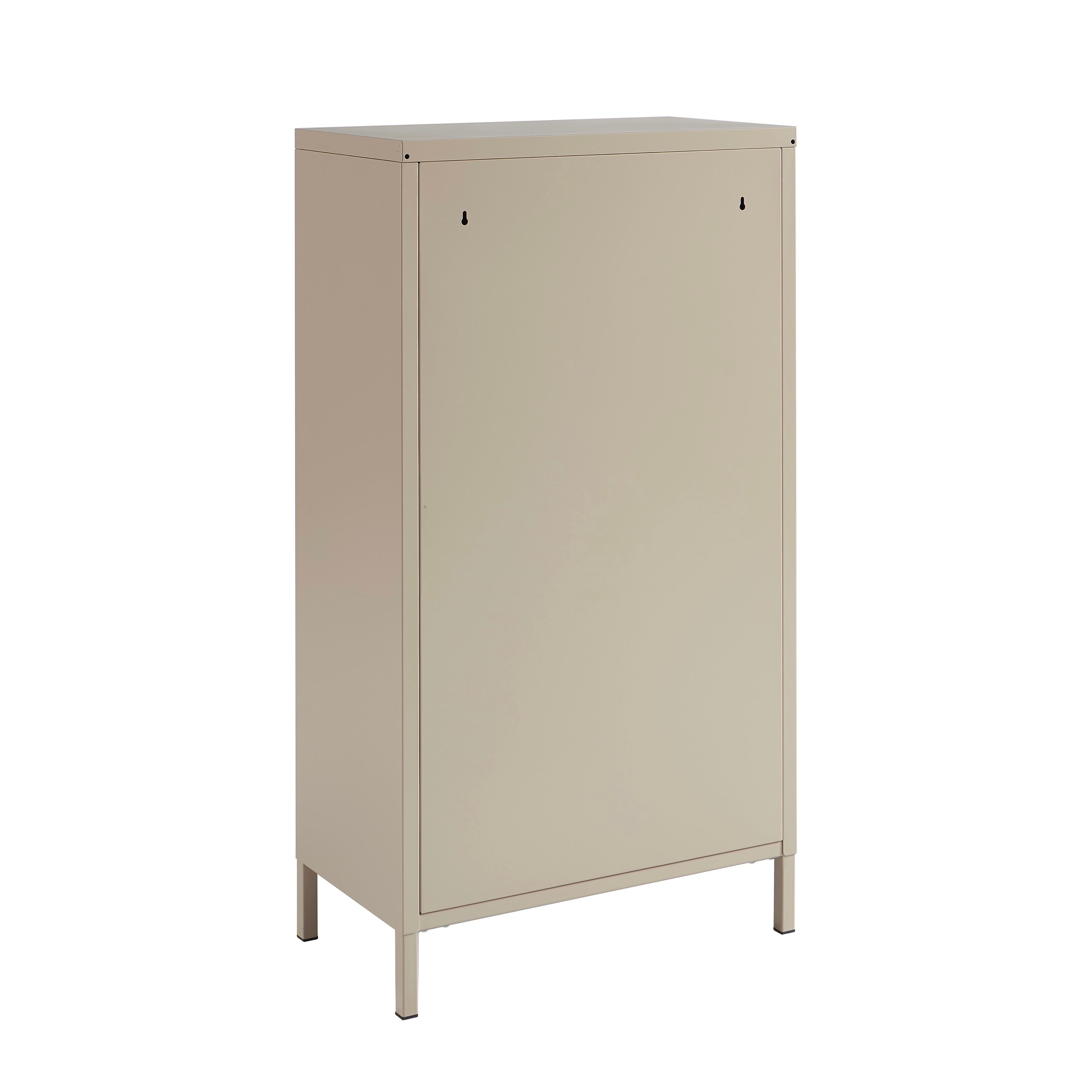 Meuble À Chaussures - Métal - Taupe