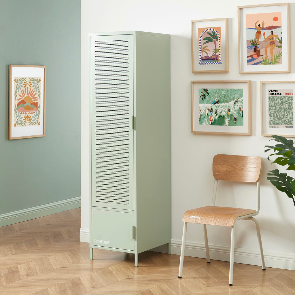Cloakroom - Metal - Almond Green