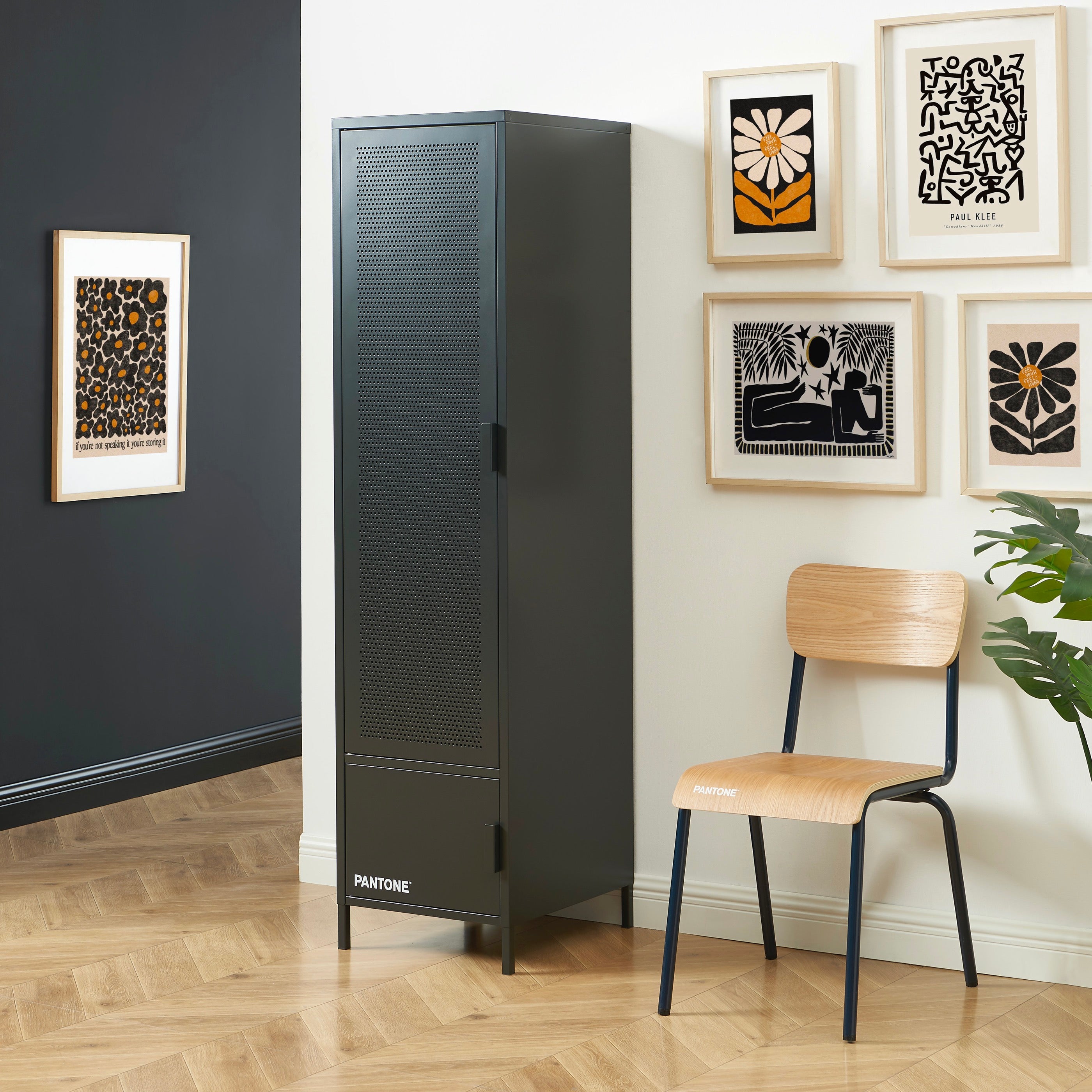 Taquilla - Metal - Gris Antracita