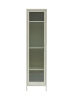 Cloakroom - Sand Beige - Fluted Glass Door