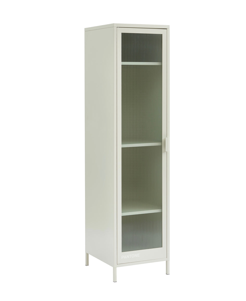 Cloakroom - Sand Beige - Fluted Glass Door