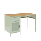 Desk - Metal - Almond Green