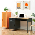 Desk - Metal - Anthracite Gray