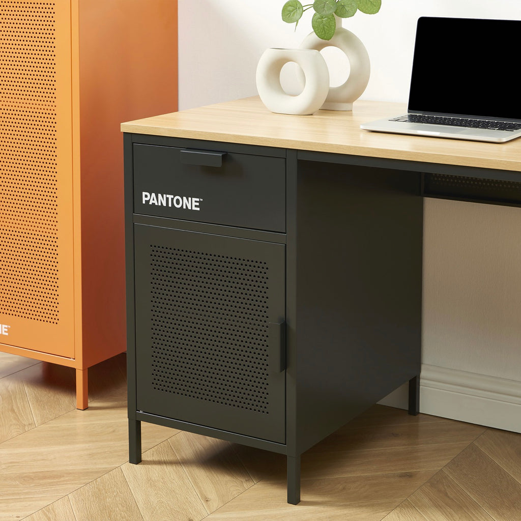 Desk - Metal - Anthracite Gray