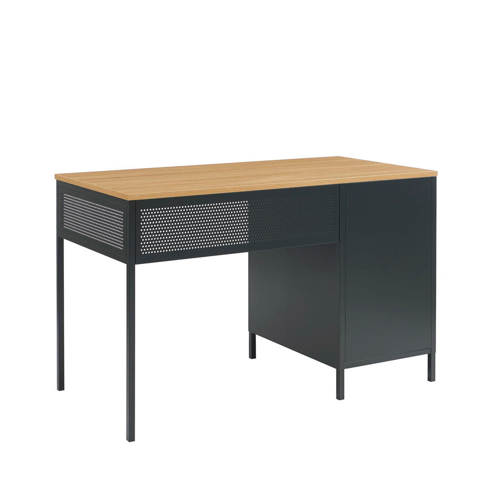 Desk - Metal - Anthracite Gray