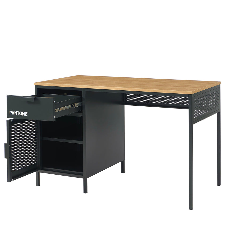 Desk - Metal - Anthracite Gray