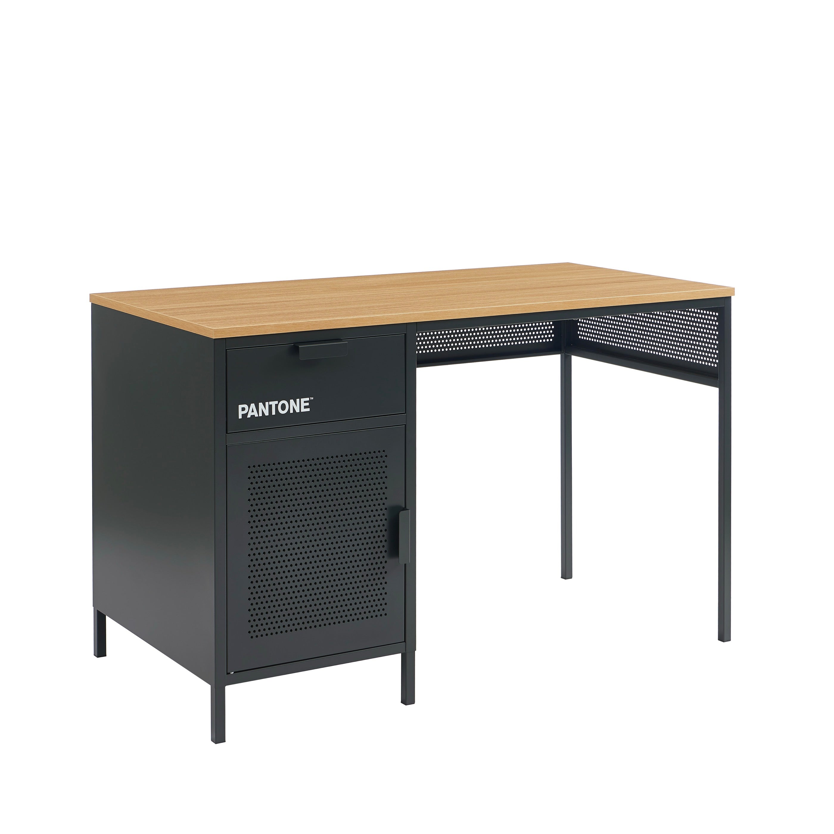 Desk - Metal - Anthracite Gray
