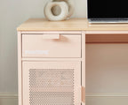 Desk - Metal - Blush Pink