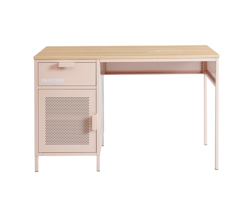 Desk - Metal - Blush Pink