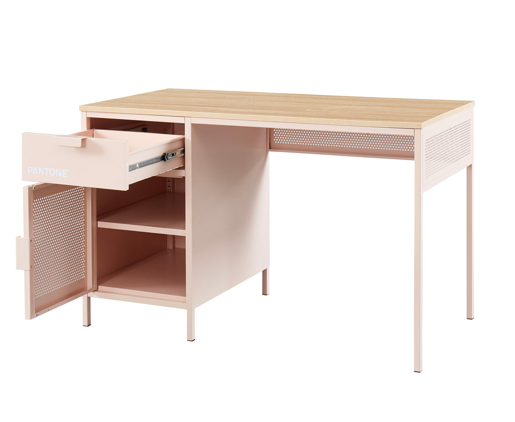 Desk - Metal - Blush Pink