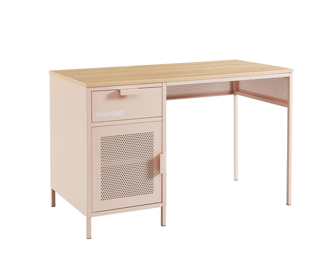 Desk - Metal - Blush Pink