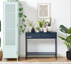 Console Table - Metal - Midnight Blue