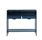Console Table - Metal - Midnight Blue