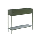 Console - Métal - Vert Olive Foncé