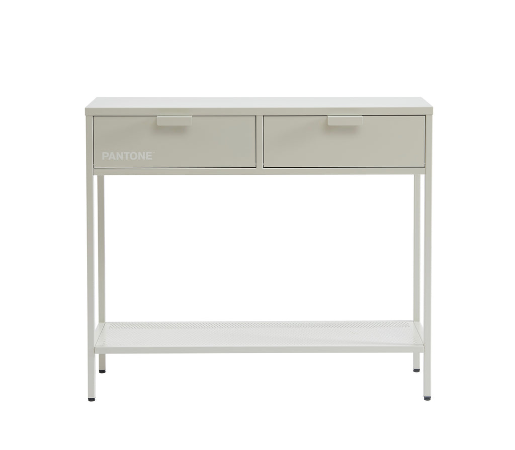 Console Table - Metal - Sand Beige