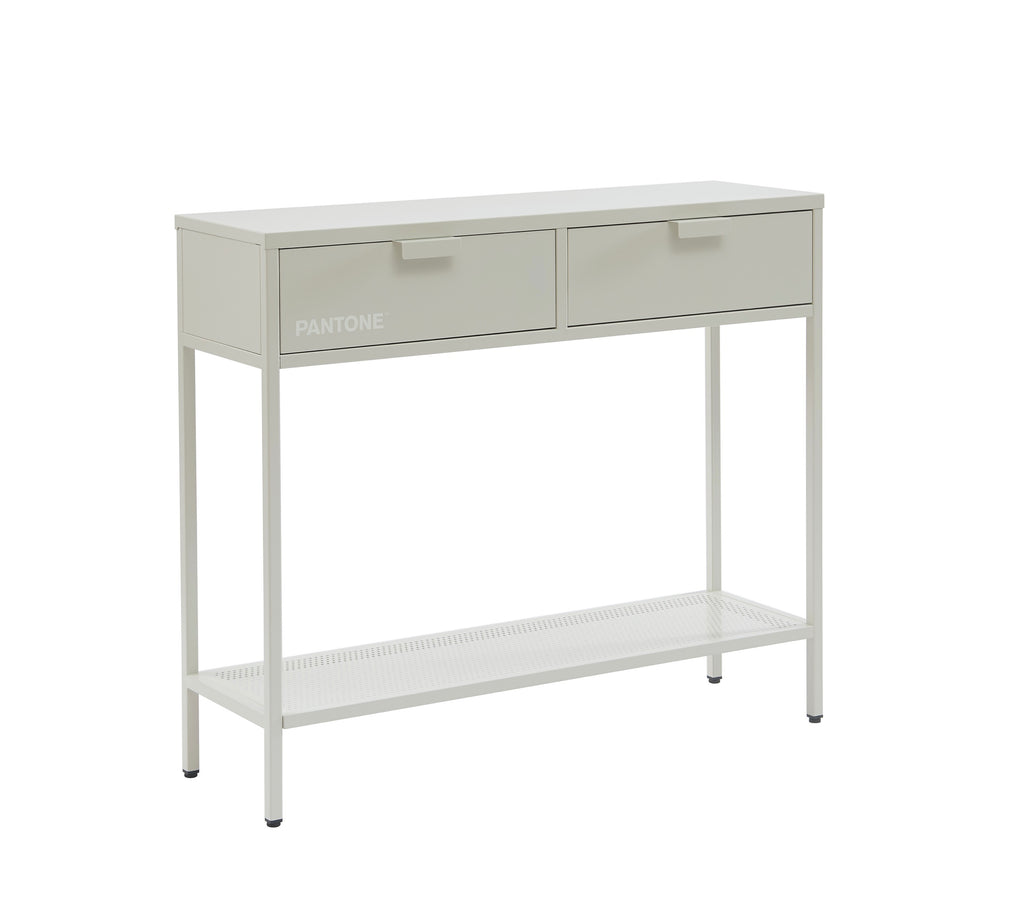 Console Table - Metal - Sand Beige
