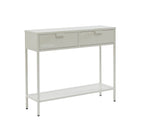 Console Table - Metal - Sand Beige
