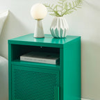 Bedside Table - Metal - Emerald Green
