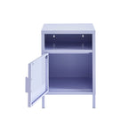 Bedside Table - Metal - Lilac