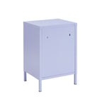 Bedside Table - Metal - Lilac
