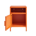 Table De Chevet - Métal - Orange