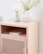 Table De Chevet - Métal - Rose Blush