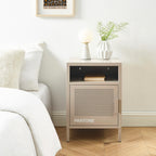 Table De Chevet - Métal - Taupe