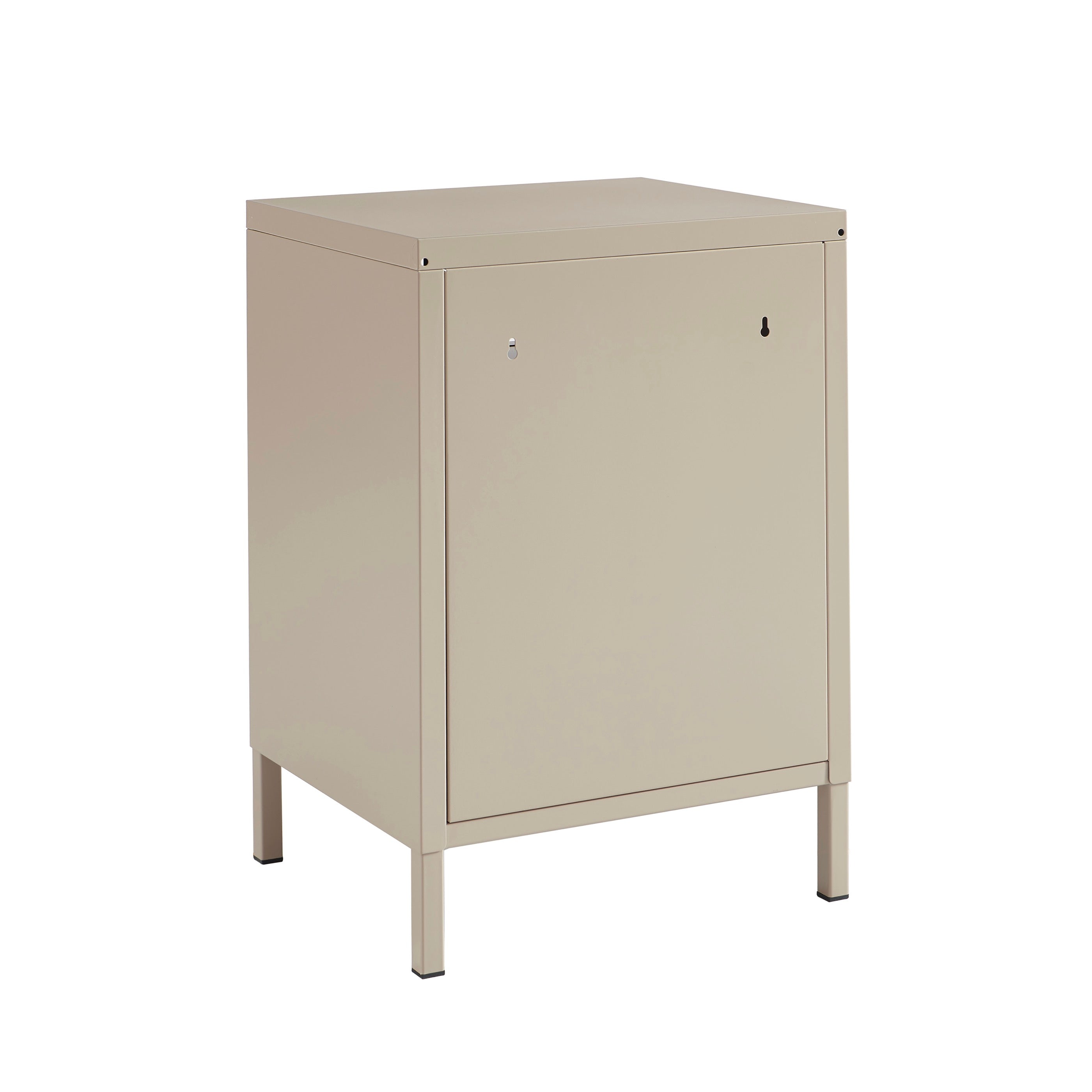 Table De Chevet - Métal - Taupe