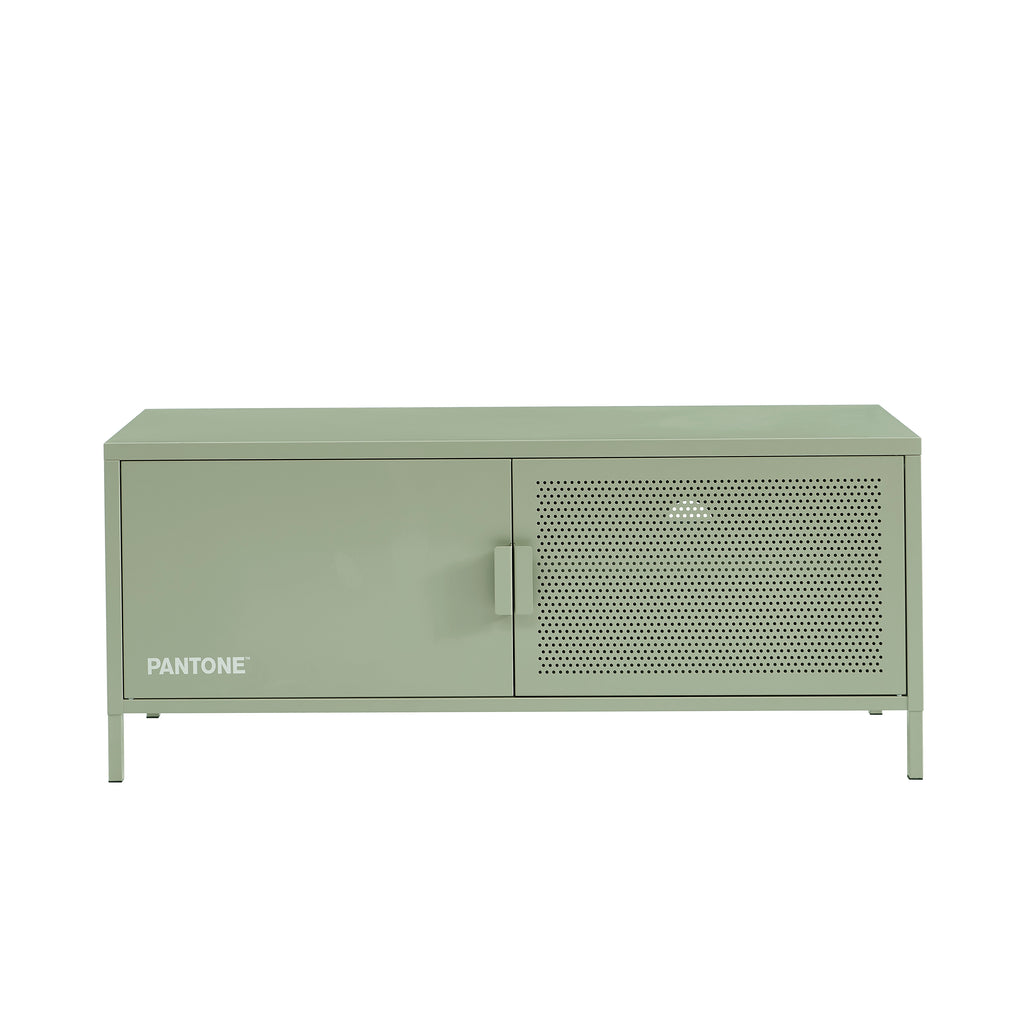 TV Unit - Metal - Almond Green