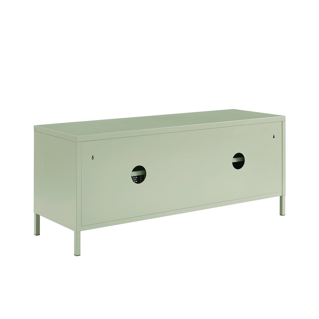 TV Unit - Metal - Almond Green