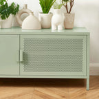 TV Unit - Metal - Almond Green