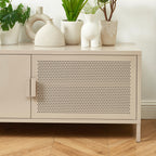 Meuble TV - Métal - Taupe