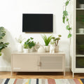 Meuble TV - Métal - Taupe