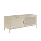 Meuble TV - Métal - Taupe