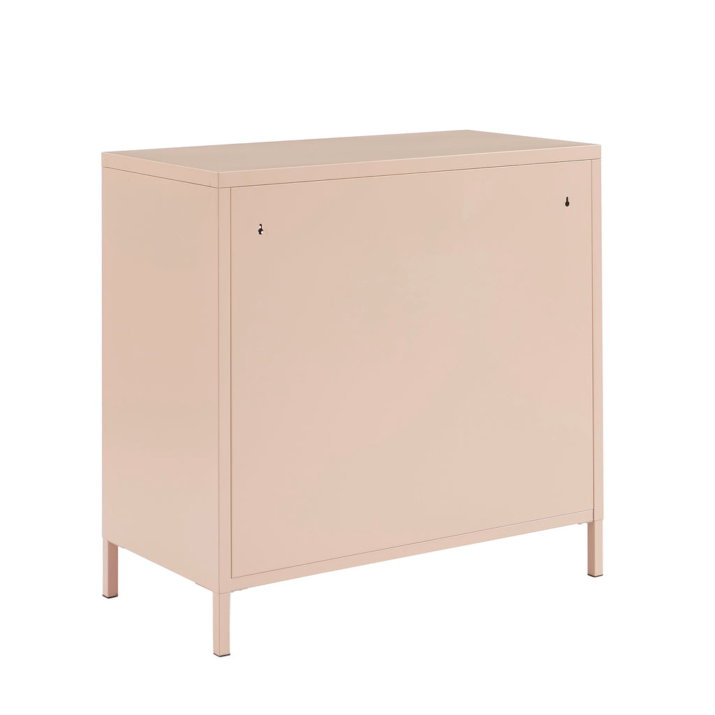 Commode - Métal - Rose Blush - 4 Tiroirs