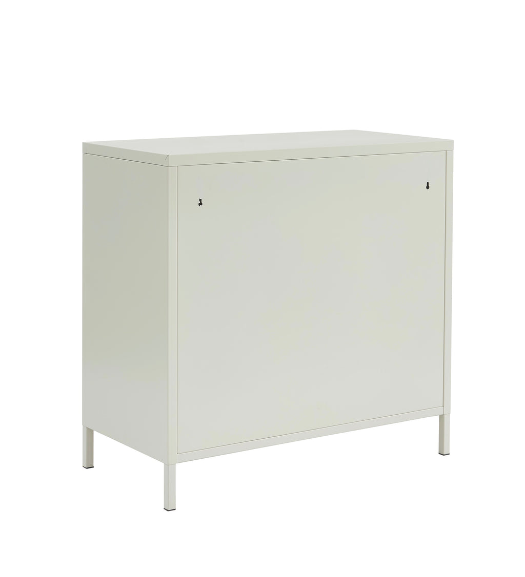 Commode - Métal - Beige Sable - 4 Tiroirs