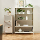 Bibliothèque - Métal - Beige Sable