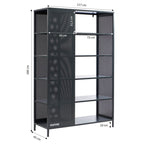 Bookcase - Metal - Anthracite Gray