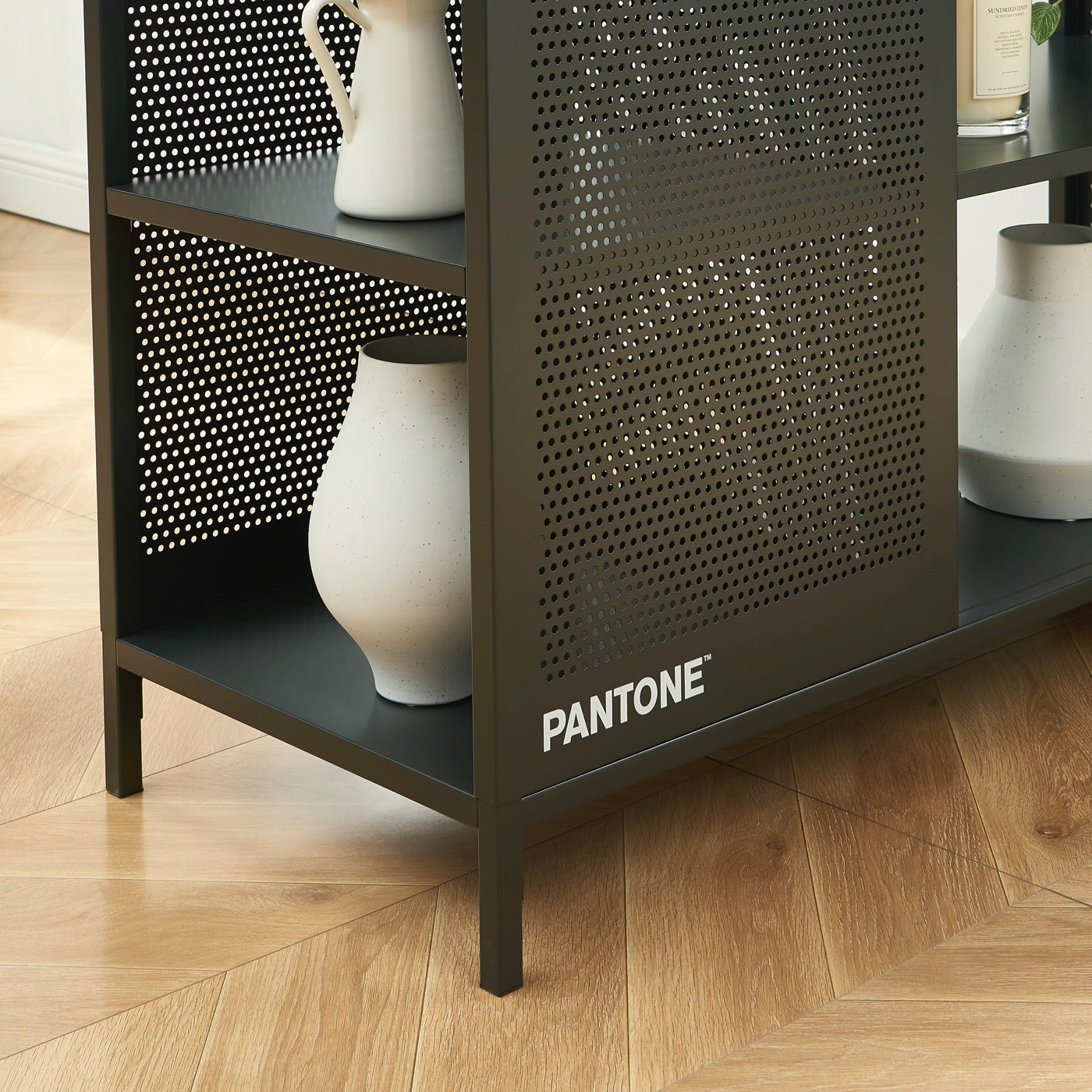 Bookcase - Metal - Anthracite Gray