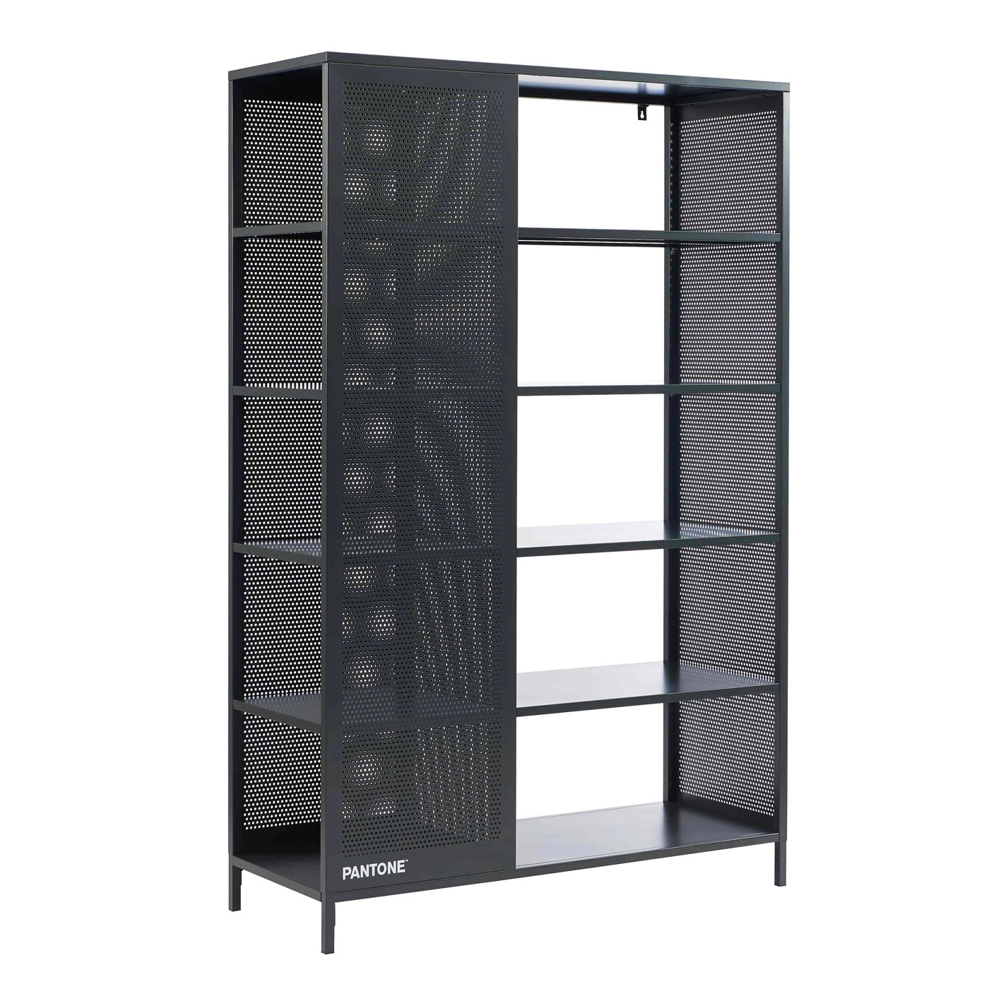 Bookcase - Metal - Anthracite Gray