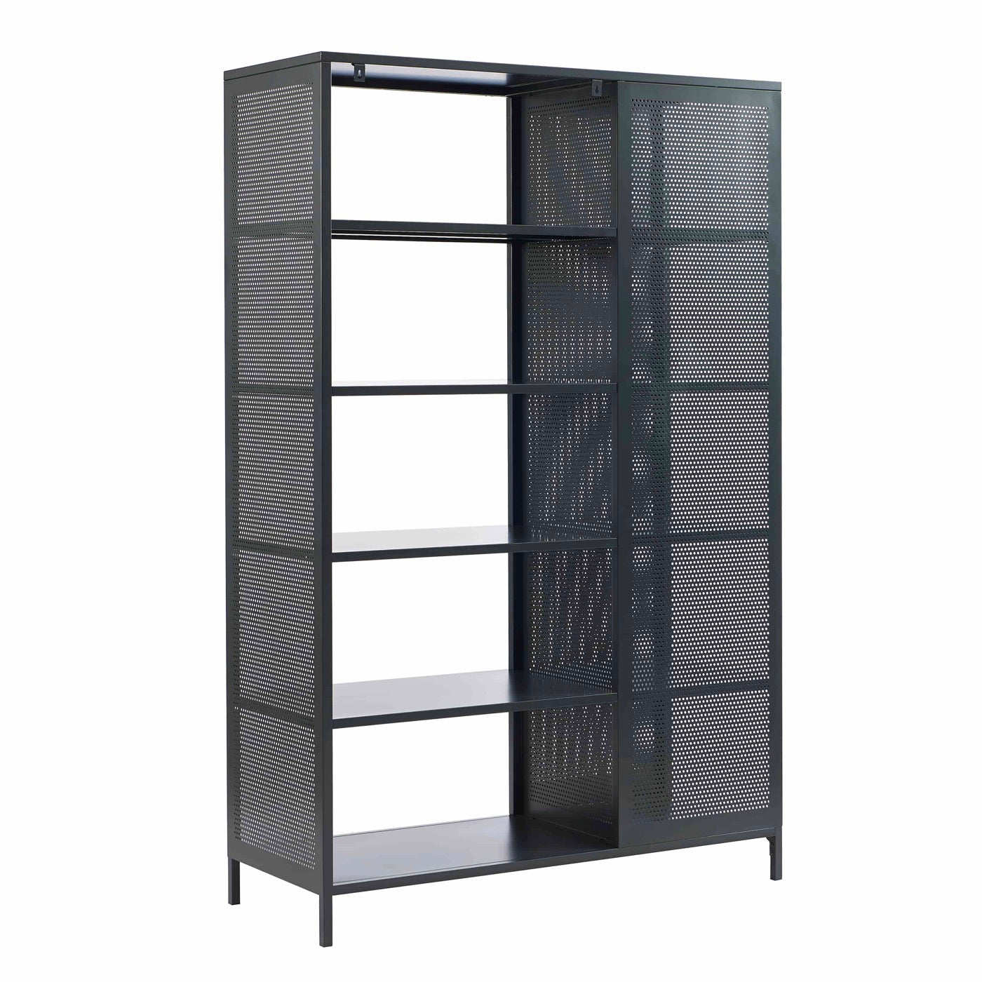 Bookcase - Metal - Anthracite Gray