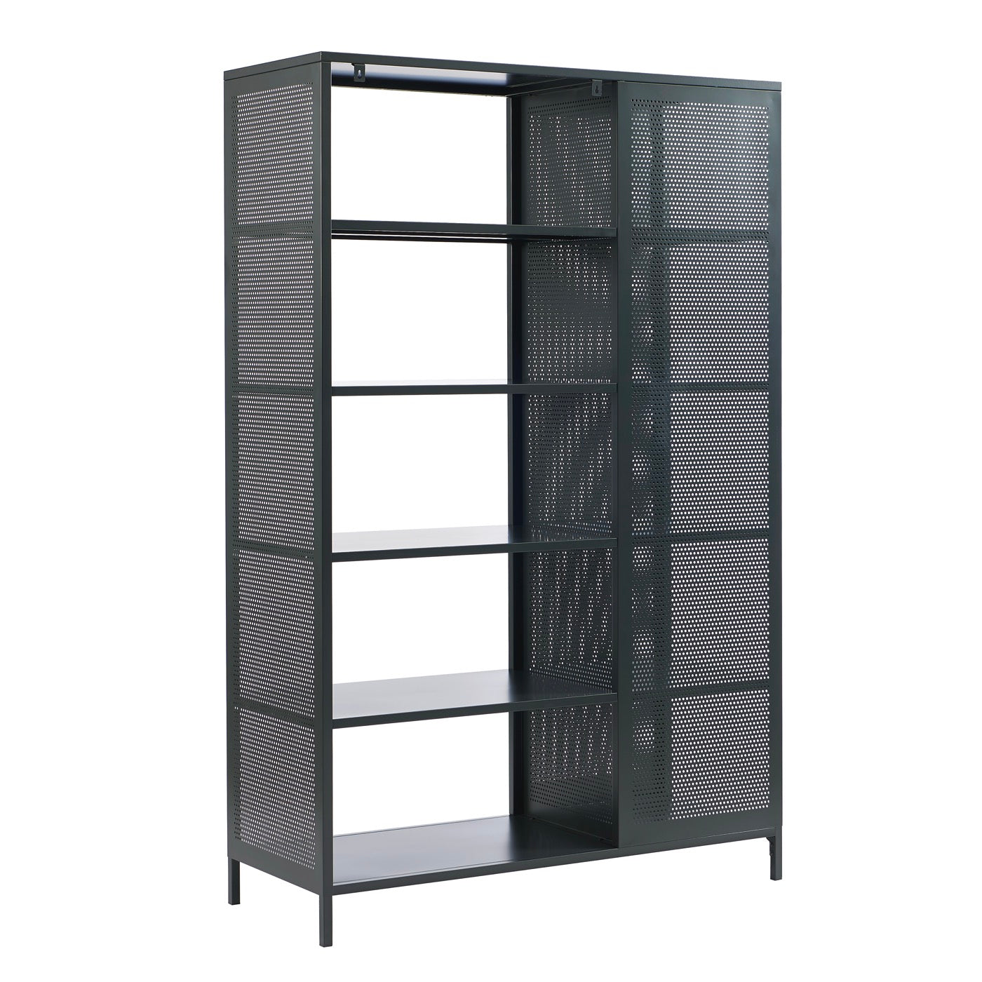 Bookcase - Metal - Anthracite Gray