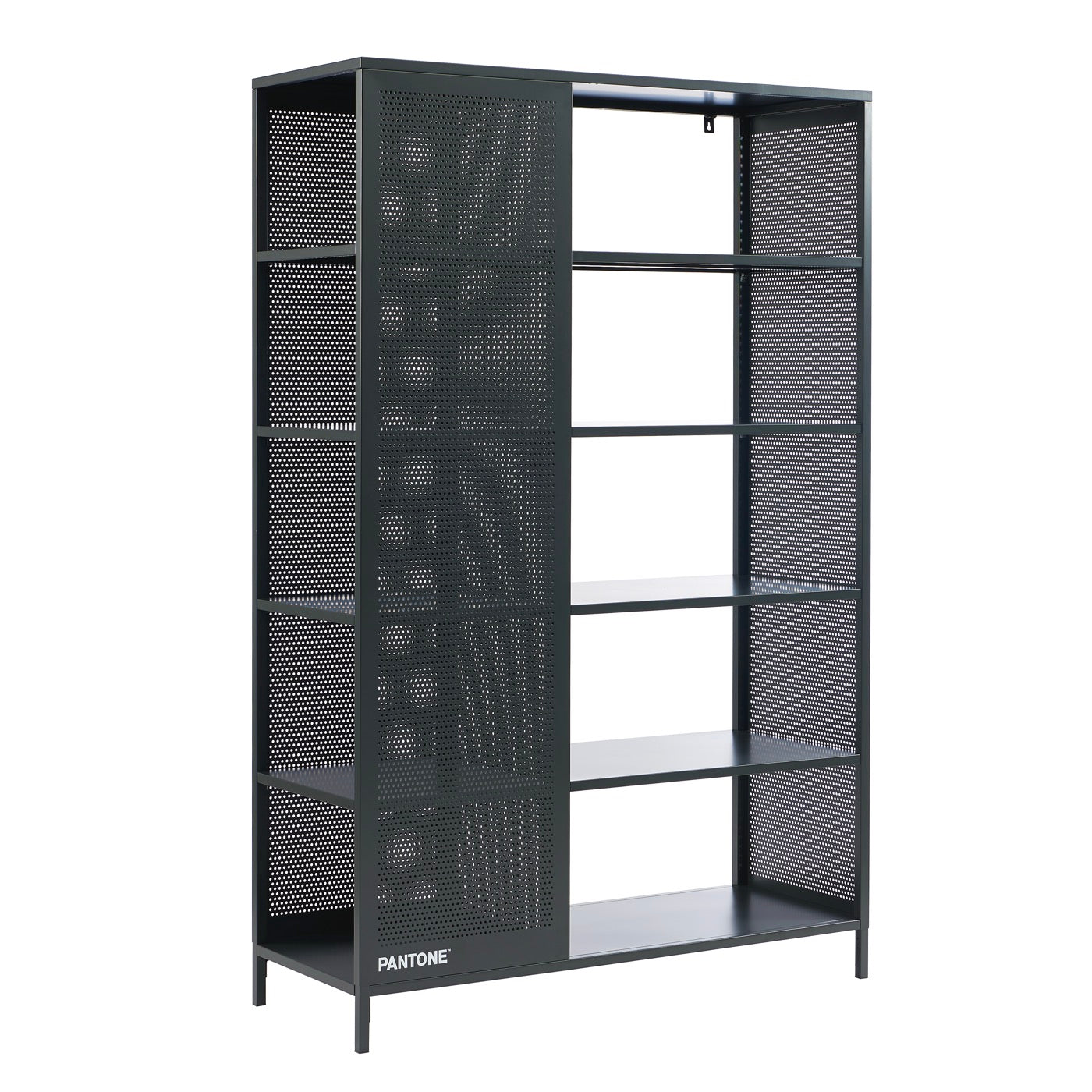 Bookcase - Metal - Anthracite Gray