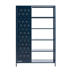 Bookcase - Metal - Midnight Blue